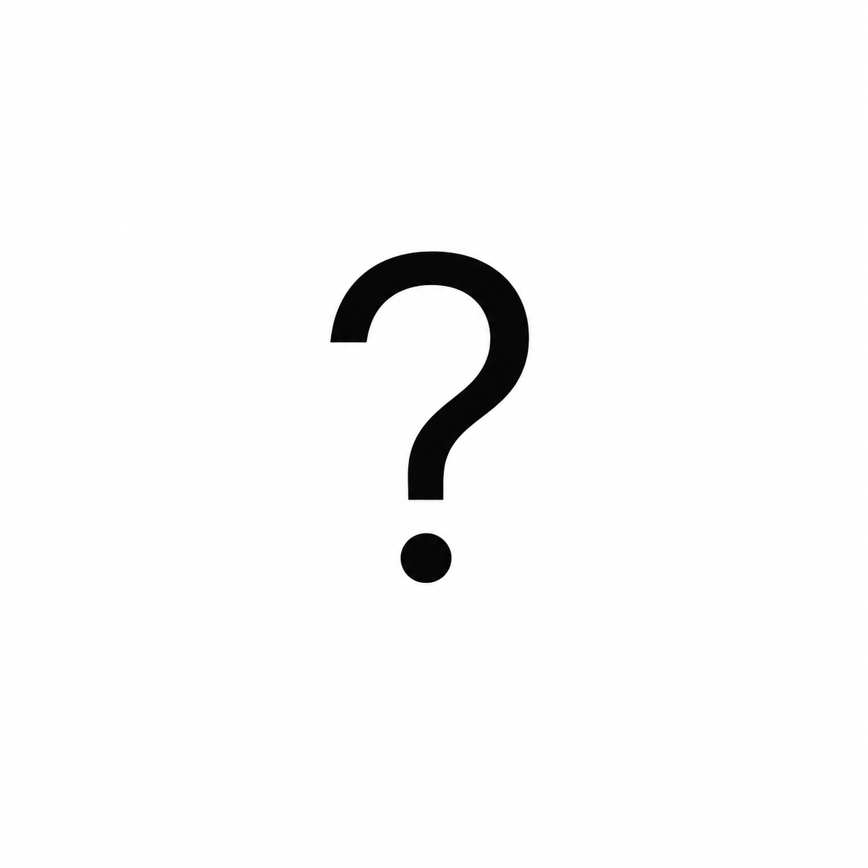 Punto interrogativo